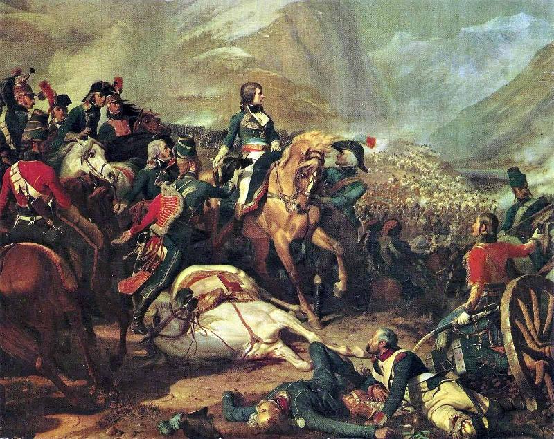 Henri Felix Emmanuel Philippoteaux Bonaparte a la bataille de Rivoli china oil painting image